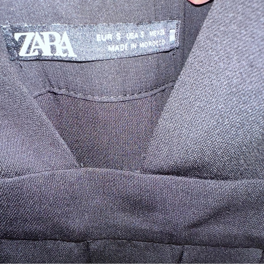 Zara Black schoolgirl style Dress - Picture 4 of 6